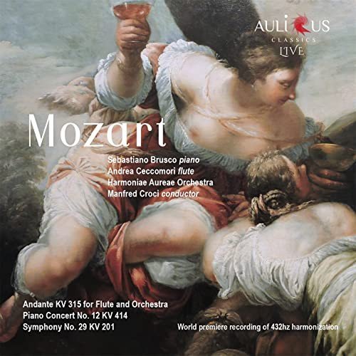Mozart Andante For Flute And Orchestra Kv 315 / Piano Concert No. 12 Kv 414 Various Artists