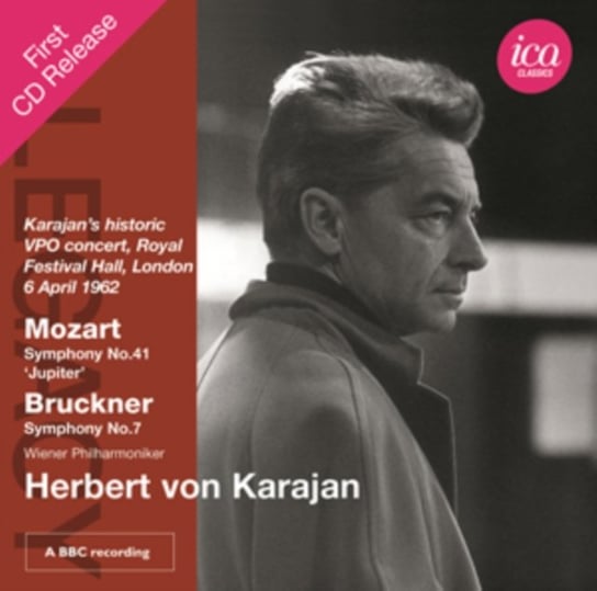 Mozart, Bruckner: Krajan's historic VPO concert, Royal Festival Hall, London Wiener Philharmoniker, Von Karajan Herbert