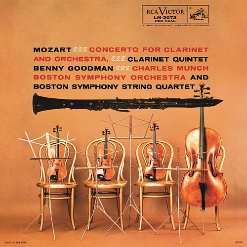 Mozart: Clarinet Concerto in A Major K.622 & Clarinet Quintet in A Major K.581 Benny Goodman