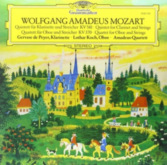 Mozart Clarinet Quintet Oboe Quartet Płyta Winylowa Amadeus Quartet Muzyka Sklep Empikcom 