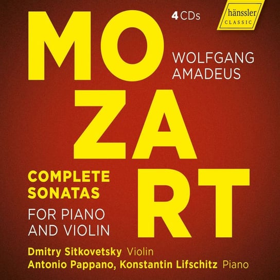 Mozart: Complete Sonatas for Piano and Violin Lifschitz Konstantin