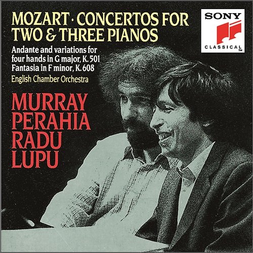 Mozart: Concertos for 2 & 3 Pianos; Andante and Variations for Piano Four Hands Murray Perahia, Radu Lupu