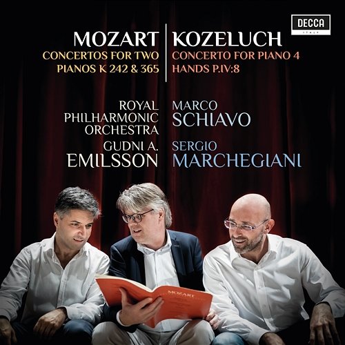Mozart: Concertos For Two Pianos K 242 & 365; Kozeluch: Four Hands Piano Concerto Marco Schiavo, Sergio Marchegiani, Royal Philharmonic Orchestra, Gudni A. Emilsson