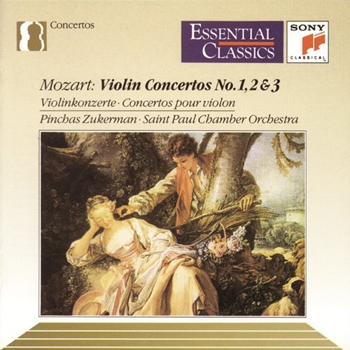 Mozart: Concertos Nos. 1-3 for Violin and Orchestra Pinchas Zukerman