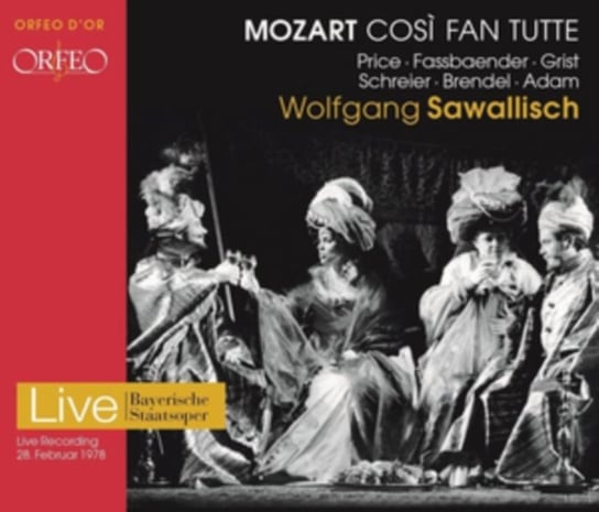 Mozart: Cosi Fan Tutte Bayerische Staatsorchester, Price Margaret, Grist Reri