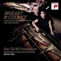 Mozart & Czerny: Concertos For Two Pianists And Orchestra Tal & Groethuysen