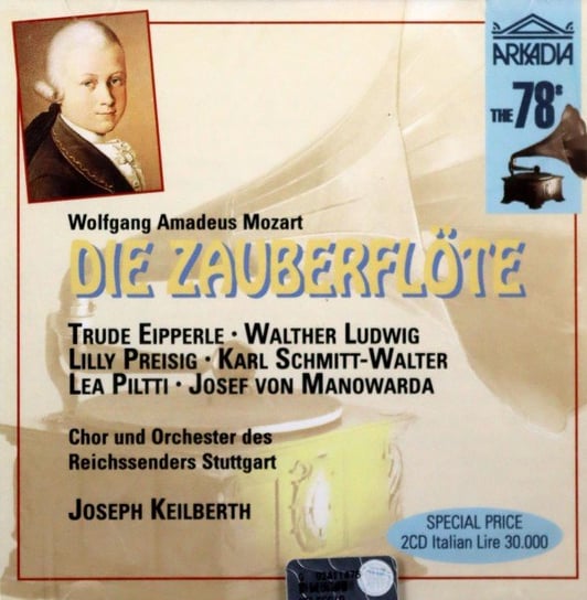 Mozart;Die Zauberflote Wolfgang Amadeus Mozart
