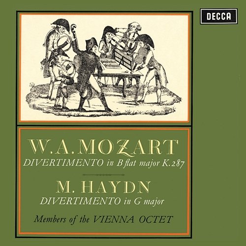 Mozart: Divertimento, K. 287; M. Haydn: Divertimento Wiener Oktett