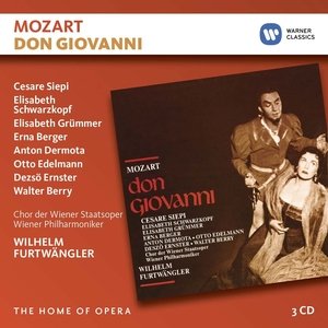 Mozart: Don Giovanni Furtwangler Wilhelm, Wiener Philharmoniker, Siepi Cesare, Schwarzkopf Elisabeth
