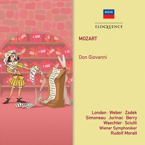 Mozart: Don Giovanni, ossia Il dissoluto punito, K.527 - Prague Version 1787 - Act 1 - "Come mai creder deggio" Wiener Symphoniker, Léopold Simoneau, Rudolf Moralt