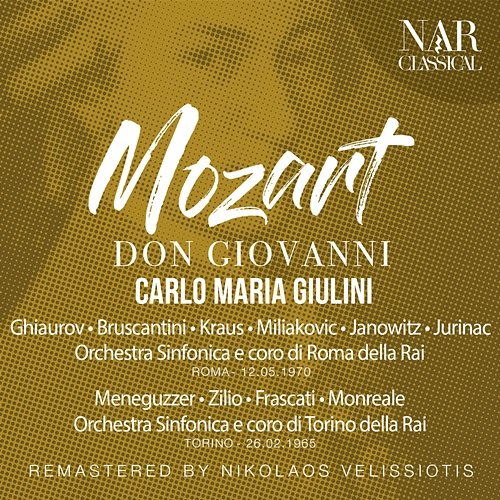 Mozart: Don Giovanni Carlo Maria Giulini