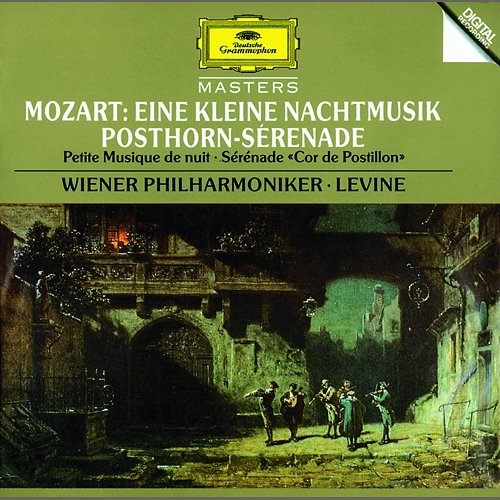 Mozart: Eine kleine Nachtmusik, K. 525; Symphony No. 32 (Overture), K. 318; Serenade K. 320 "Posthorn Serenade" Walter Singer, Wiener Philharmoniker, James Levine