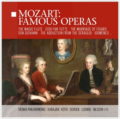 Mozart: Famous Operas - Von Karajan Herbert | Muzyka Sklep EMPIK.COM