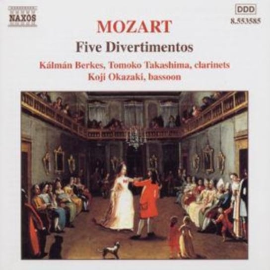 Mozart: Five Divertimentos Berkes Kalman