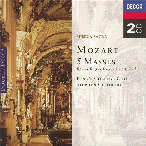 Mozart: Missa (solemnis) in C minor, K.139 "Waisenhausmesse" - 5. Benedictus Susanne Mentzer, Choir of King's College, Cambridge, Stephen Layton, Stephen Cleobury