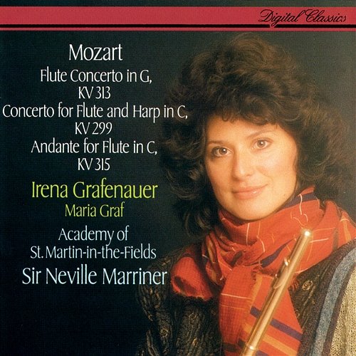 Mozart: Flute Concerto No. 1; Concerto For Flute & Harp Irena Grafenauer, Maria Graf, Academy of St Martin in the Fields, Sir Neville Marriner