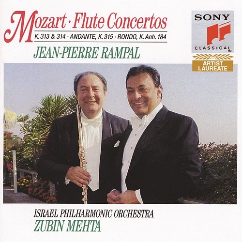 Mozart: Flute Concertos, K. 313 & 314 Jean-Pierre Rampal, Israel Philharmonic Orchestra, Zubin Mehta