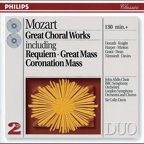 Mozart: Requiem in D minor, K.626 (compl. by Franz Xaver Süssmayer) - 3. Sequentia: Lacrimosa John Alldis Choir, BBC Symphony Orchestra, Alan Harverson, Sir Colin Davis