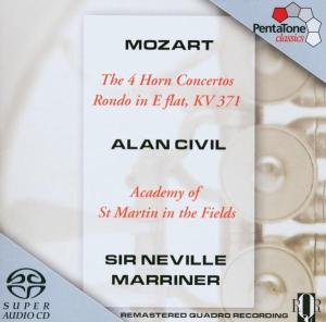 Mozart: Horn Concertos / Rondo Academy of St. Martin in the Fields, Civil Alan