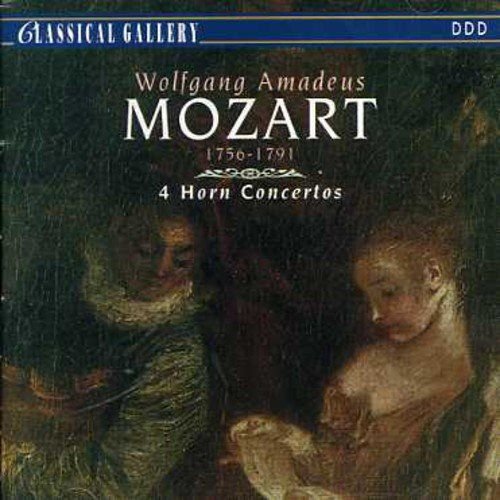 Mozart Horn Ctos Nos 1 - 4 Wolfgang Amadeus Mozart