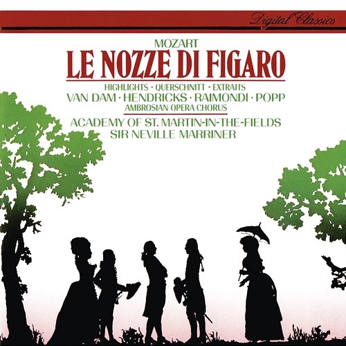 Mozart: Le nozze di Figaro, K.492 / Act 1 - "Non so più cosa son, cosa faccio" Agnes Baltsa, Academy of St Martin in the Fields, Sir Neville Marriner