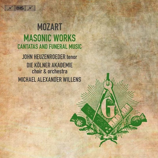 Mozart: Masonic Works Die Kolner Akademie Choir and Orchestra, Puliaev Alexander
