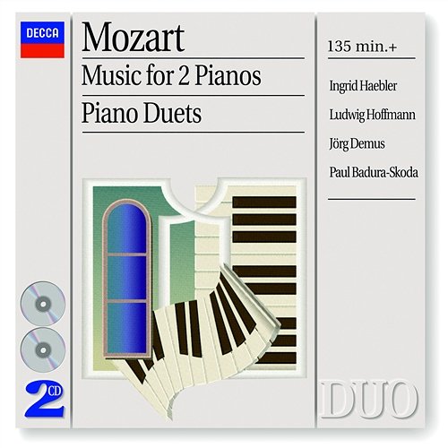 Mozart: Fugue in C Minor for 2 Pianos, K.426 Ingrid Haebler, Ludwig Hoffmann