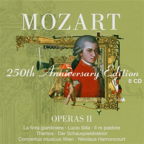 Mozart : Operas Vol.2 [La finta giardiniera, Lucio Silla, Il re pastore, Thamos, Der Schauspieldirektor] Nikolaus Harnoncourt