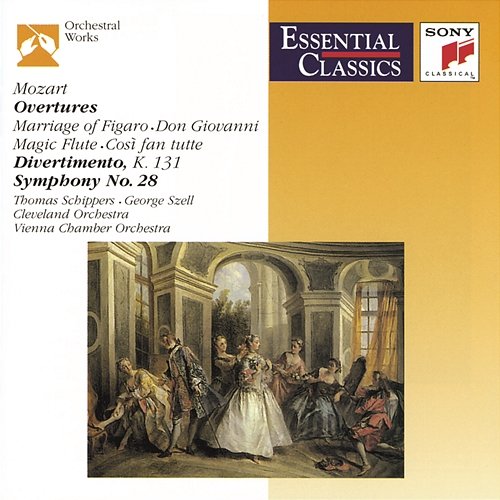 Mozart: Overtures; Divertimento, K. 131; Symphony No.28, K. 200 Thomas Schippers, Antonia Brico, George Szell, Bruno Walter, Philippe Entremont