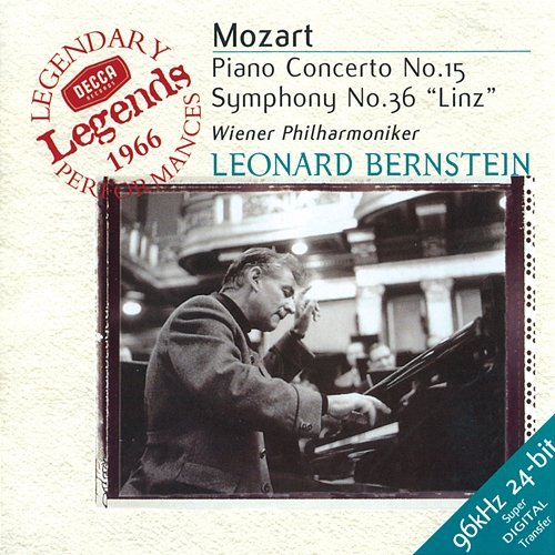 Mozart: Piano Concerto No.15; Symphony No.36 "Linz" Leonard Bernstein, Wiener Philharmoniker