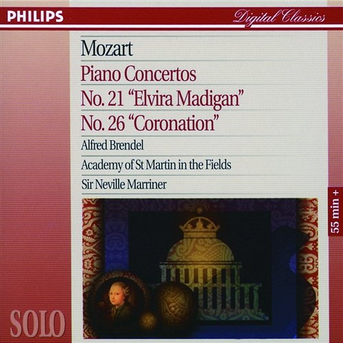 Mozart: Piano Concertos No.21 & 26 Alfred Brendel, Academy of St Martin in the Fields, Sir Neville Marriner