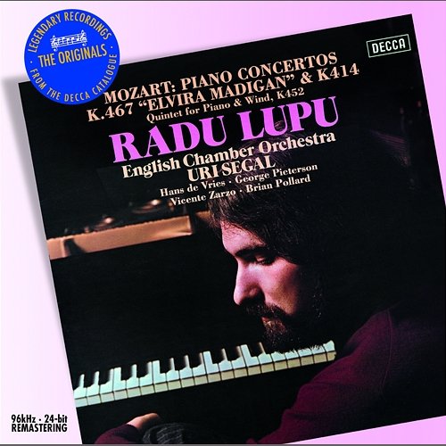 Mozart: Piano Concertos Nos.12 & 21 etc Radu Lupu, English Chamber Orchestra, Uri Segal