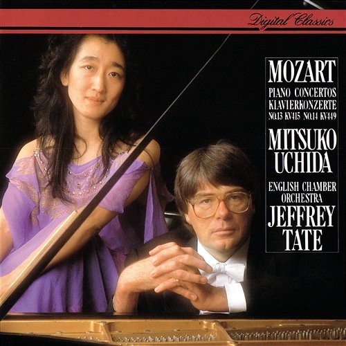 Mozart: Piano Concertos Nos. 13 & 14 Mitsuko Uchida, English Chamber Orchestra, Jeffrey Tate