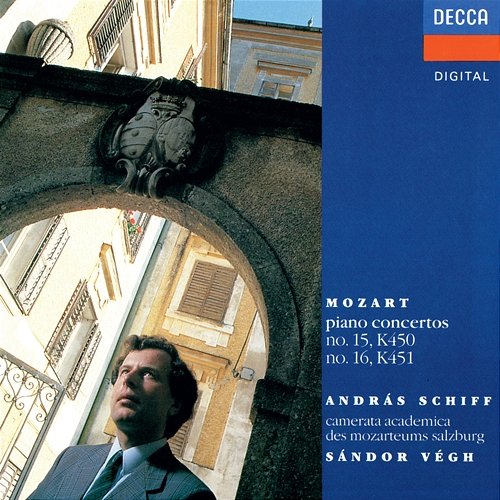 Mozart: Piano Concertos Nos. 15 & 16 András Schiff, Camerata Salzburg, Sándor Végh