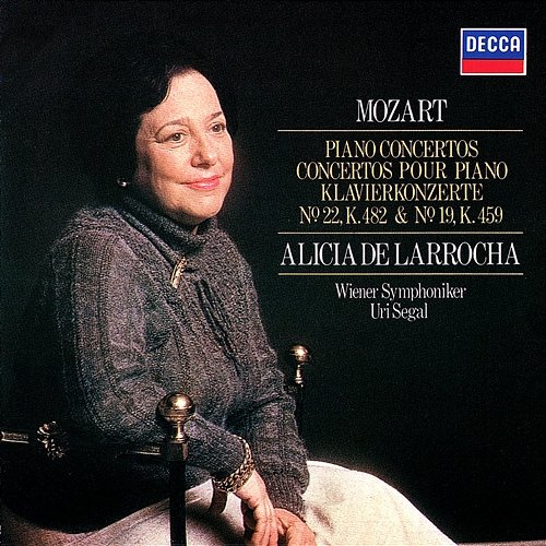 Mozart: Piano Concertos Nos. 19 & 22 Alicia de Larrocha, Wiener Symphoniker, Uri Segal