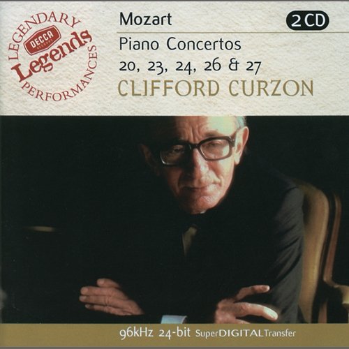 Mozart: Piano Concertos Nos.20,23,24,26 & 27 Clifford Curzon, English Chamber Orchestra, Benjamin Britten, London Symphony Orchestra, István Kertész