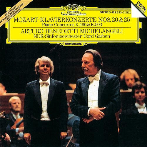 Mozart: Piano Concerto No. 20 in D minor, K.466 - II. Romance Arturo Benedetti Michelangeli, NDR Elbphilharmonie Orchester, Cord Garben