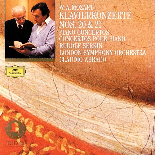 Mozart: Piano Concertos Nos.20, K. 466 & Nos. 21, K 467 Rudolf Serkin, London Symphony Orchestra, Claudio Abbado