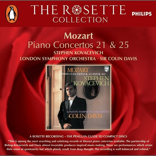 Mozart: Piano Concertos Nos. 21 & 25 Stephen Kovacevich, London Symphony Orchestra, Sir Colin Davis