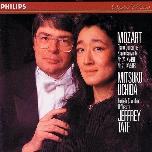 Mozart: Piano Concertos Nos.24 & 25 Mitsuko Uchida, English Chamber Orchestra, Jeffrey Tate
