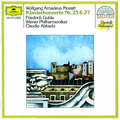 Mozart: Piano Concertos Nos.25 K.503 & 27 K.595 Friedrich Gulda, Wiener Philharmoniker, Claudio Abbado