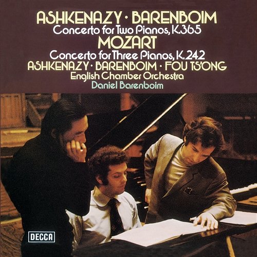 Mozart: Piano Concertos Nos. 7 & 10 Vladimir Ashkenazy, Daniel Barenboim, Fou Ts'ong, English Chamber Orchestra