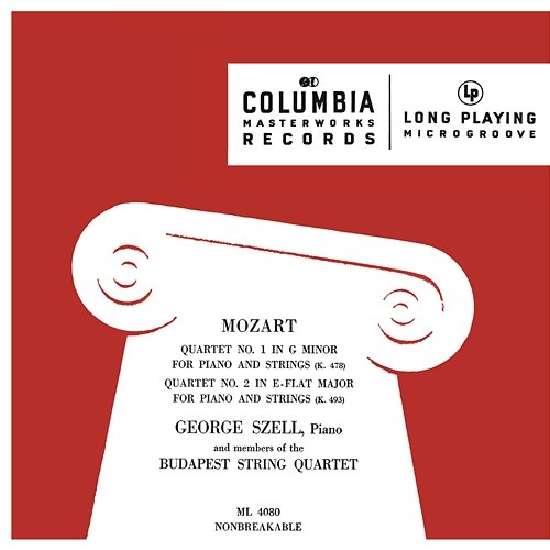 Mozart: Piano Quartets Nos. 1 & 2 George Szell
