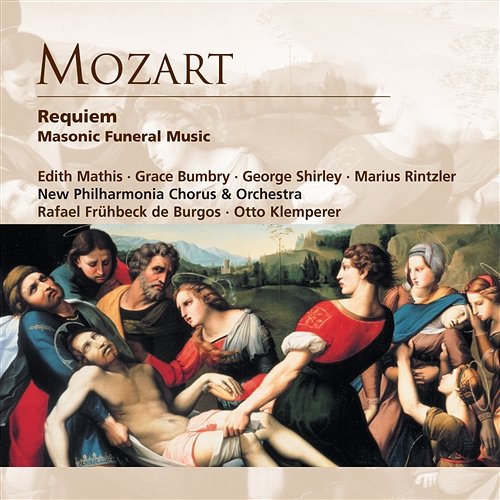 Mozart: Requiem & Masonic Funeral Music Otto Klemperer, Rafael Frühbeck de Burgos & New Philharmonia Orchestra
