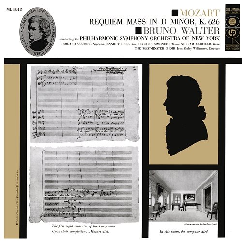 Mozart: Requiem Mass in D Minor, K. 626 Bruno Walter