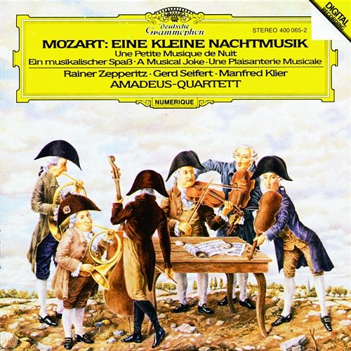Mozart: Serenade In G Major K. 525 "Eine Kleine Nachtmusik"; Ein Musikalischer Spass K. 522 Rainer Zepperitz, Gerd Seifert, Manfred Klier, Norbert Brainin, Siegmund Nissel, Peter Schidlof, Martin Lovett