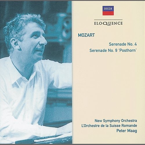 Mozart: Serenade No.4; Serenade No.9 - "Posthorn" New Symphony Orchestra of London, Peter Maag