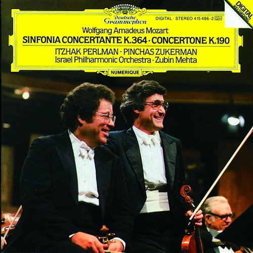 Mozart: Sinfonia Concertante in E-Flat Major, K. 364 - 3. Presto Itzhak Perlman, Pinchas Zukerman, Israel Philharmonic Orchestra, Zubin Mehta