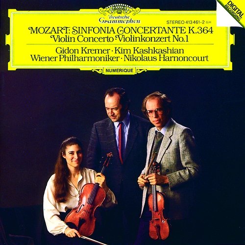 Mozart: Sinfonia Concertante K.364; Violin Concerto No.1 Wiener Philharmoniker, Nikolaus Harnoncourt