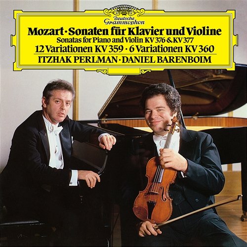Mozart: Sonatas For Piano And Violin, K.376 & K.377; Variations K.359 & K.360 Itzhak Perlman, Daniel Barenboim